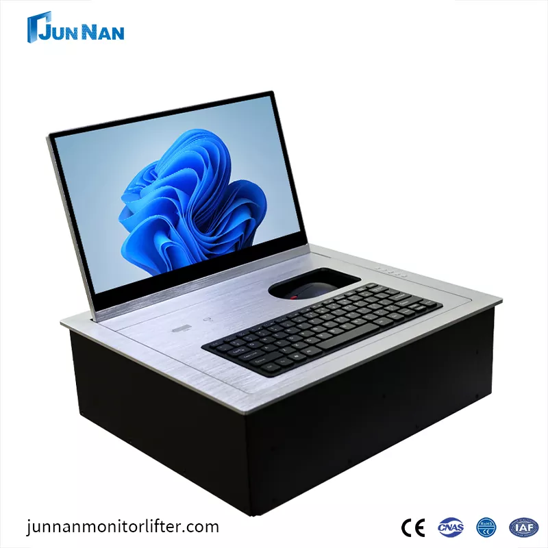 Mengapa Monitor LCD Flip-Flop Pilihan Cerdas untuk Meja Konferensi Modern?