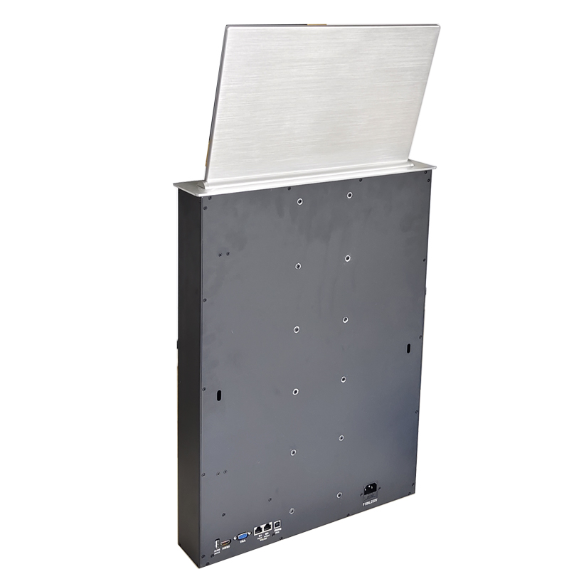 Meja Angkat Monitor LCD Bermotor yang Dapat Ditarik untuk Sistem Konferensi Tanpa Kertas